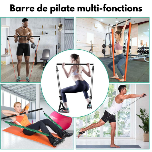 Barra de Pilates y musculación multifuncional